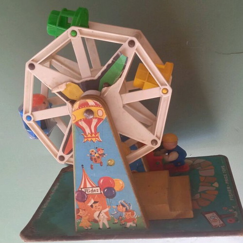 Antique wind-up toy used, good condition