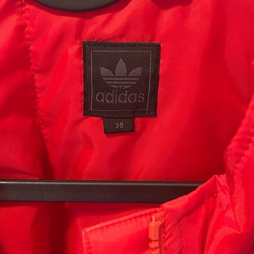 Adidas spring jacket new, red, size M