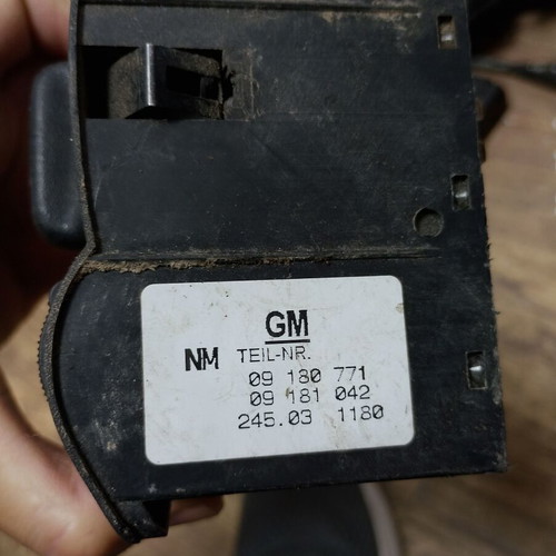 Panel light switch for Opel Astra 09180771, 2 pieces