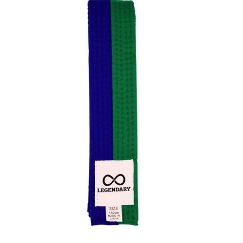 Legendary Blue/Green Martial Arts Belt new