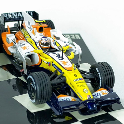 Renault R28 Nelson Piquet 2008 1:43 Minichamps model new