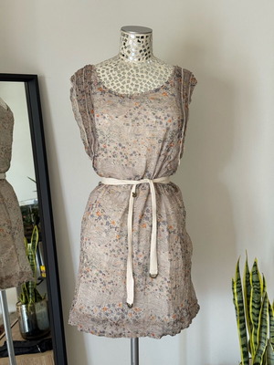 Maison Scotch μεταξωτό φόρεμα boho μέγεθος M σαν καινούργιο, vintage floral