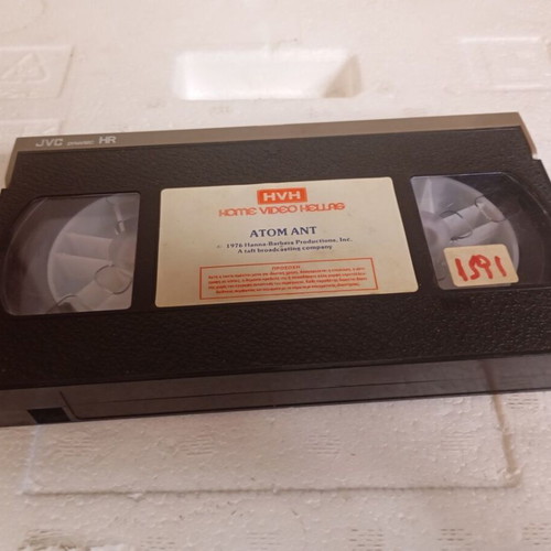 Atom Ant Hanna Barbera VHS tape like new, dubbed