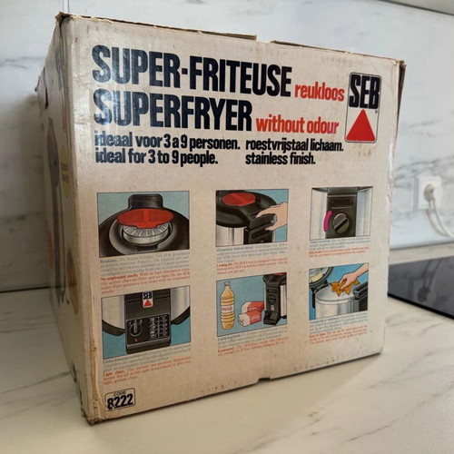 Seb Tefal deep fryer new without inner basket