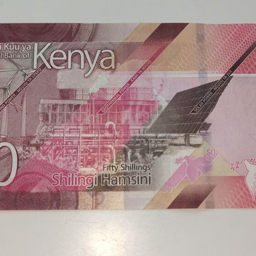 Kenya 50 Shillings 2024 new