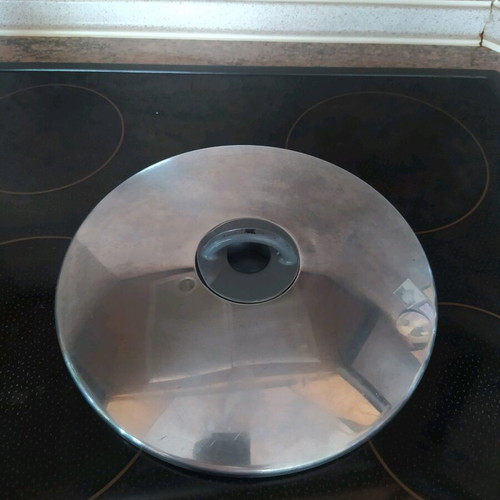 Stainless Steel Pot Lid used with Steam Release Valve
