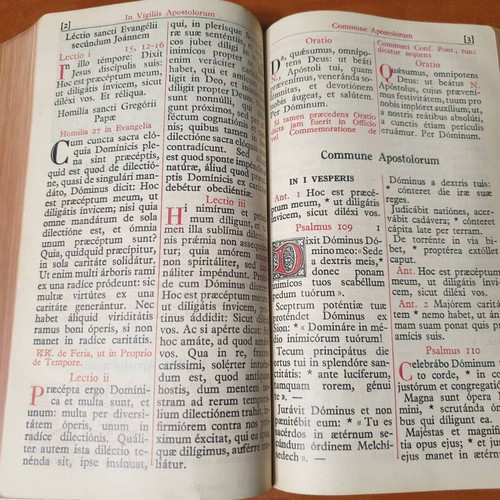 Marietti Pars Autumnalis Breviarium Romanum deluxe leather used