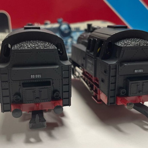 Lima HO Steam Locomotives BR 80 005 New Old Stock, pack of 2