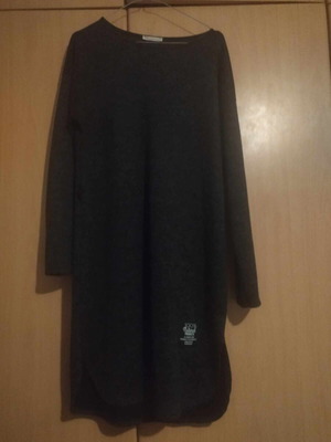 Blouse dress gray in very good condition, size M