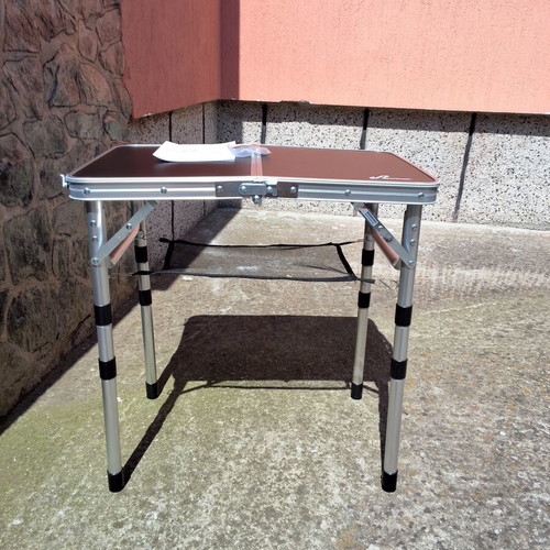 Sportneer Folding Camping Table new, adjustable height, aluminum