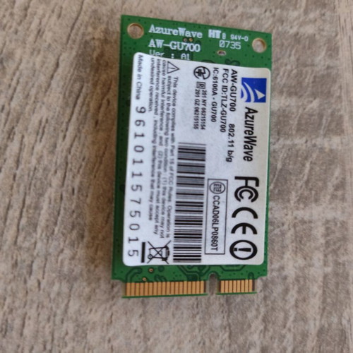AzureWave AW-GU700 Mini PCI-e WiFi used