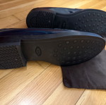 Tod's shoes like new, blue patent leather, size 40
