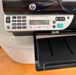 HP printer like new without box with free ink