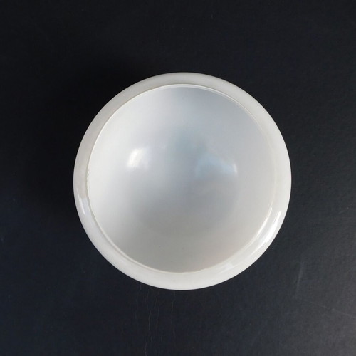 Vintage ceiling light glass used