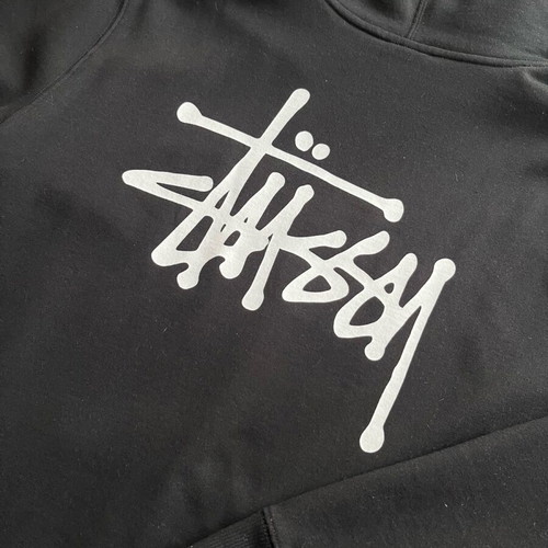 Stussy black hoodie like new, size XL