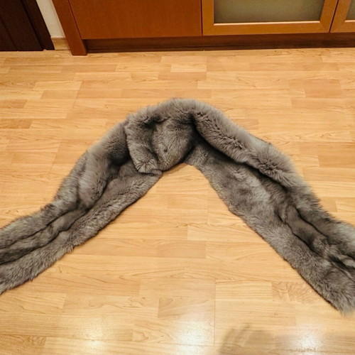 Etole from gray fox like new, very warm
