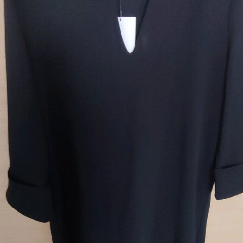 Zara dress new, black, small to medium, crepe elastic fabric