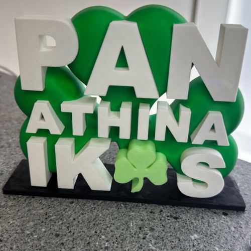Panathinaikos statue like new with NFC and phosphorescent detail