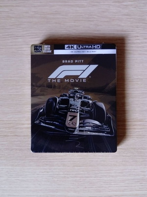 F1 The Movie Vintage Steelbook Limited Edition 4K Ultra HD + Blu-ray καινούργιο