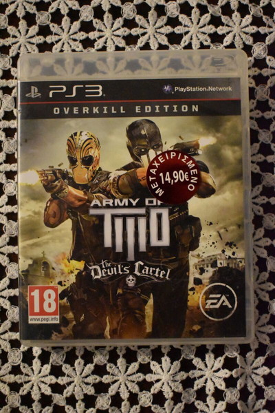ps3 army of two the devil's cartel (RARE)