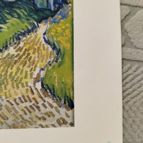 Van Gogh art print like new from Musee d'Orsay Paris