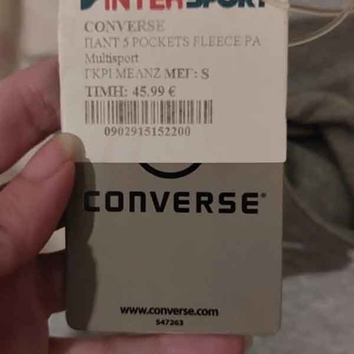 Authentic Converse Women's Grey Tracksuit New with Tag