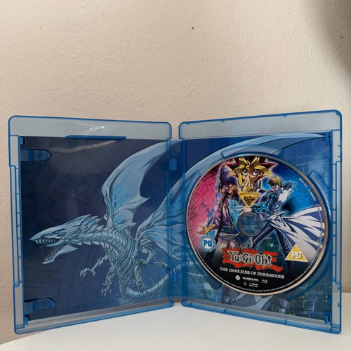 Yu-Gi-Oh! The Dark Side of Dimensions Blu-ray like new, collector's edition