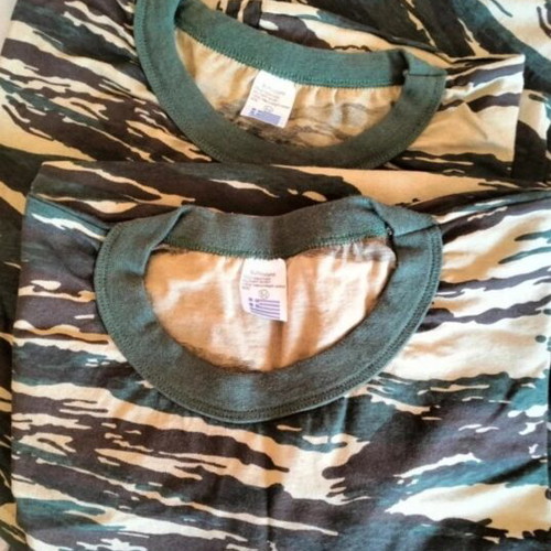 Military shirts like new, pack of 3, camouflage, heavyweight cotton