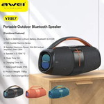 Awei Y887 Bluetooth Speaker 20W, black