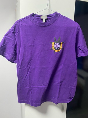 H&M Purple Printed T-Shirt Size S Like New