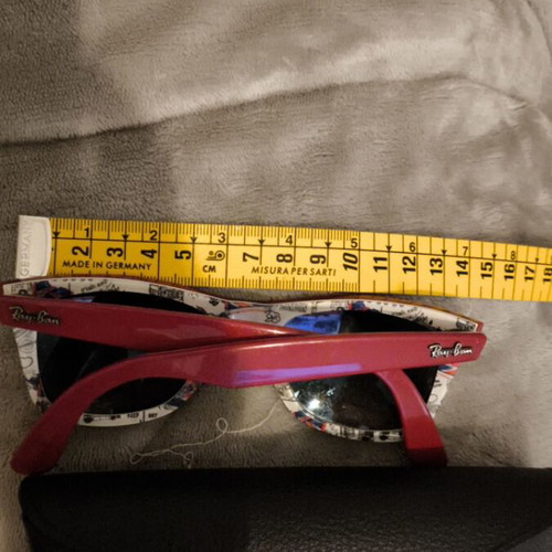 Ray Ban Limited Edition Sunglasses New, Red