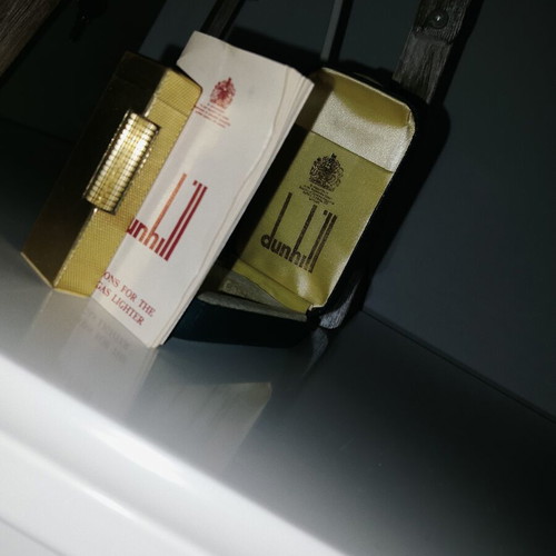 Dunhill lighter vintage full set from 1989, new