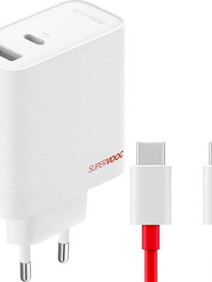 OnePlus GAN 80W Hyper Charger with Type-C cable