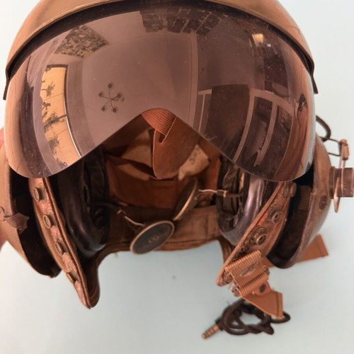 SPH-4 pilot helmet 1950s with Snoopy symbol, American military