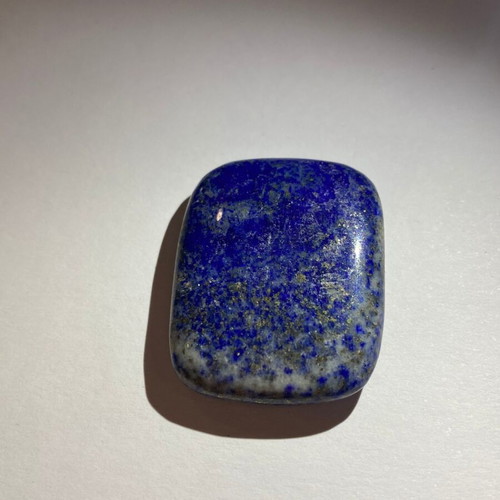 Lapis Lazuli rectangular cushion natural polished stone