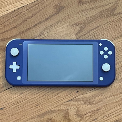 Nintendo Switch Lite Blue 32GB like new with charger and Animal Crossing case