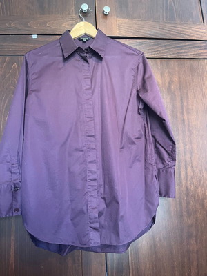 Massimo Dutti shirt like new, purple, size S