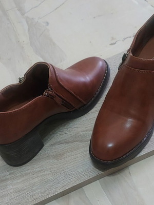 Ankle boots brown size 39 like new
