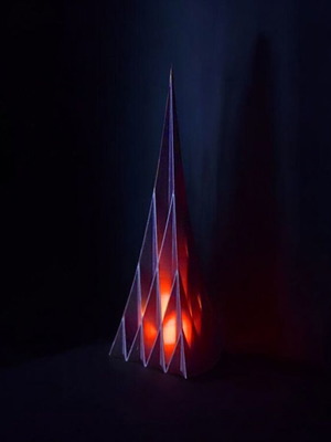 Minimalist Tree 25cm with Holder for LED Tea Light made to order