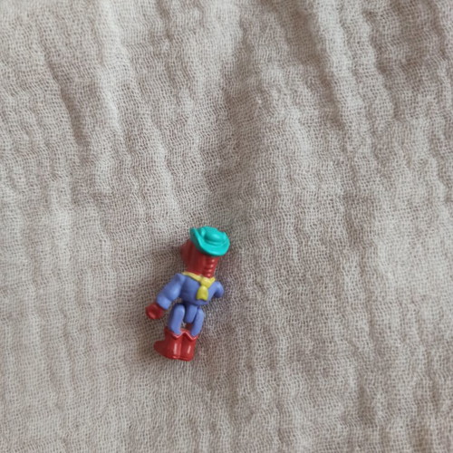 Polly Pocket Horse House Western Saloon figure used with broken arm