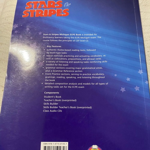 Stars and Stripes teacher’s book pack like new, two books