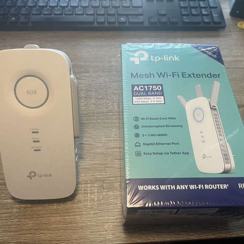 Tp-Link Mesh Wi-Fi Extender AC1750 new