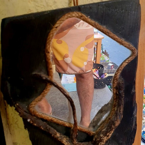 Handmade mirror 20×30 cm new