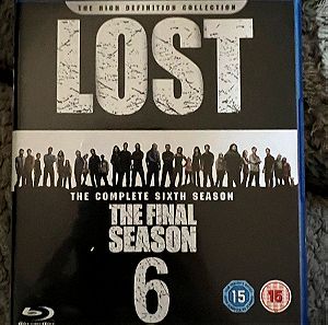 LOST SEASON 6 blu ray English only subs