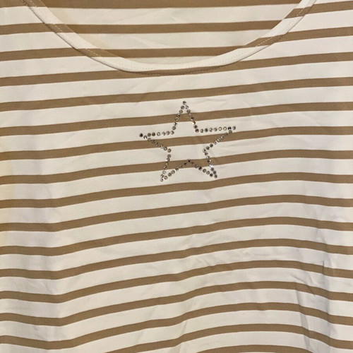 Striped blouse set Marks & Spencer like new, white and turquoise