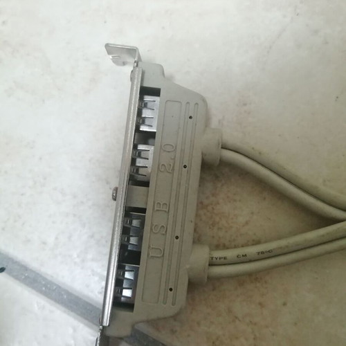 USB 2.0 for PC onboard 4 ports like new
