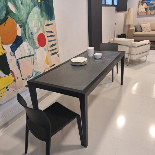 Dining table with ceramic top 180x80 like new