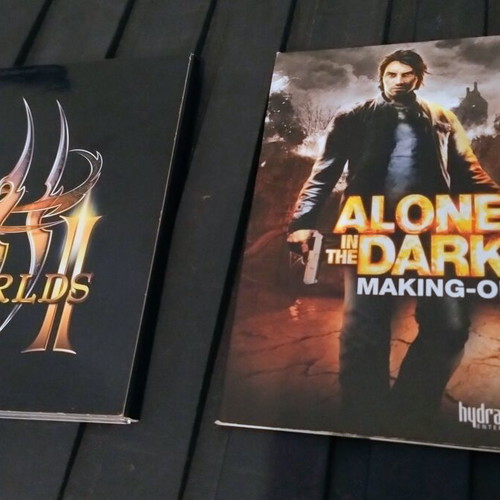 Alone in the Dark and Two Worlds 2 bonus CDs like new