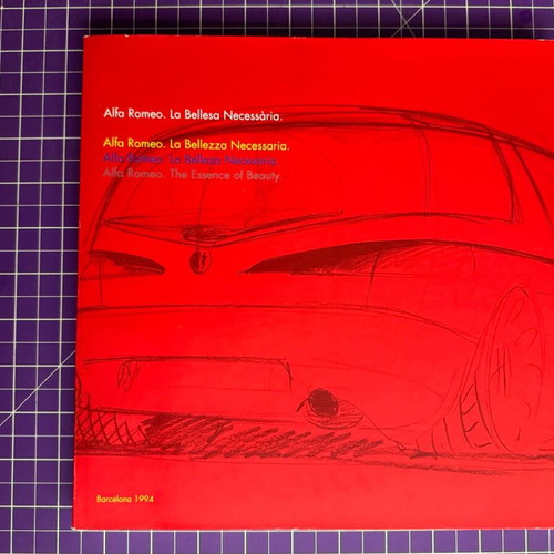 Alpha Romeo The Essence Of Beauty collectible edition like new