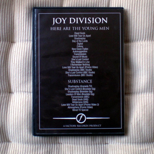 Joy Division Here Are The Young Men & Substance double DVD like new